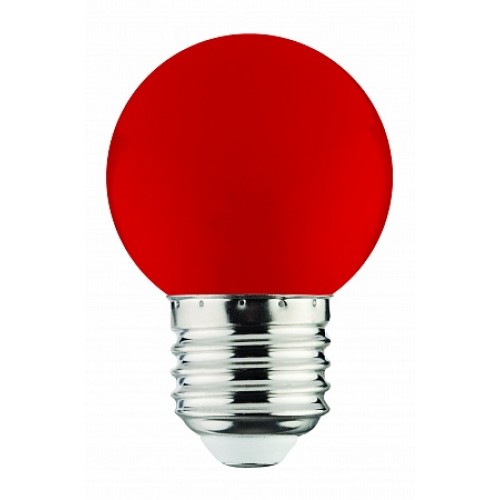 Horoz Electric 001-017-0001 Светодиодная лампа 1W E27 Красная
