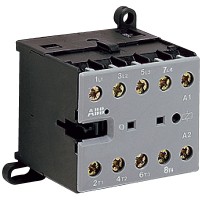 ABB B Миниконтактор ВC6-30-01-P 9A (400В AC3) катушка 12В DС (GJL1213009R0017)