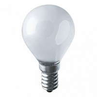 IEK Лампа накаливания G45 шар матов. 60Вт E27