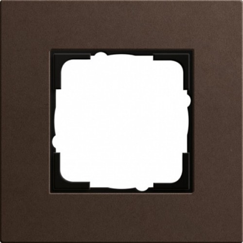 Gira ESP Lenoleum-Multiplex коричневый Рамка 1-ая