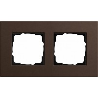 Gira ESP Lenoleum-Multiplex коричневый Рамка 2-ая