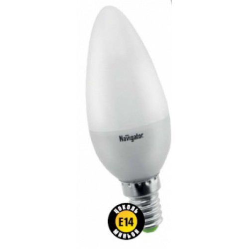 Navigator Лампа LED свеча E14 5W 220V 4000K FR