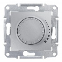 SE Sedna Алюминий Светорегулятор поворотно-нажимной 60-500Вт,для л/н и г/л с обмот.трансформатором