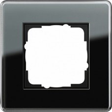 Gira ESP Glass C Черное стекло Рамка 1-ая