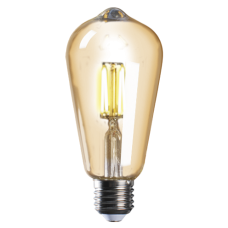 Jazzway Лампа светодиодная PLED ST64 Gold 6W 2700K 750Lm E27