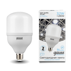 Gauss Лампа Elementary LED T100 E27 32W 2700lm 180-240V 6500K 1/20