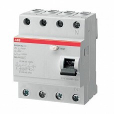 ABB Выключатель дифферециального тока 4мод. FH204AC-40/0,3