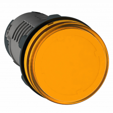 SE Желтая Лампа сигнальная LED 220В