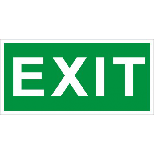 СТ ПЭУ 012 «Exit» (191х55) PC-M
