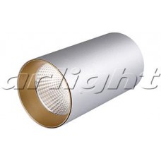 Arlight Светильник накладной SP-POLO-R85-1-15W Day White 40deg (Silver, Gold Ring)