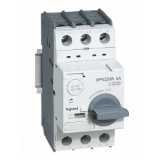 Legrand MPX3 Автоматический выключатель для защиты электродвигателей  32MA 6A 100kA