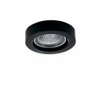Lightstar Lei Micro Черный/Хром/Черный Встраиваемый светильник Lei Micro 006157 GU4 1х50W IP20
