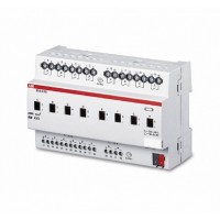 ABB KNX SD/S 8.16.1 Светорегулятор 8-х канальный для ЭПРА 1-10B, 10A, DIN-рейка
