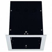 SLV by Marbel AIXLIGHT PRO, 1 FRAME корпус с рамкой для 1-го светильникa MODULE, серебристый / черный