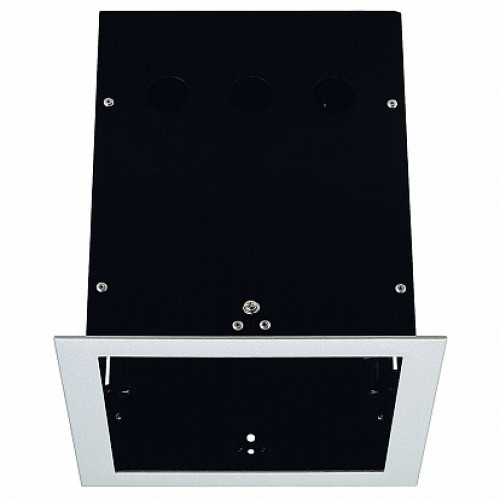 SLV by Marbel AIXLIGHT PRO, 1 FRAME корпус с рамкой для 1-го светильникa MODULE, серебристый / черный