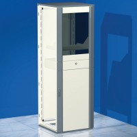 DKC Сборный напольный шкаф CQCE для установки ПК, 1600 x 600 x 800 мм