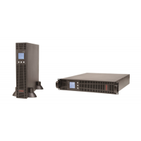 DKC Онлайн ИБП 1 кВА; зарядное устройство 5А; конструктивное исполнение -стойка; выходные разъемы - IEC (6)