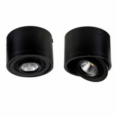 Favourite Reflector Черный Светильник потолочный 85-265V, 4000-4200K, 960 Lm, Ra>80, 1*LED*12W, IP21