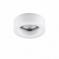 Lightstar Lei Белый/Хром/Белый Встраиваемый светильник Lei Mini 006136 GU5.3 1х50W IP20