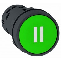 SE XB7 Кнопка 22мм зеленая с возвратом 1НО II