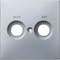 SE Merten SD Алюминий Центральная плата с маркировкой R/TV+SAT