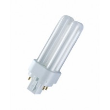 Osram Лампа люминесцентная компактная Dulux D/E 26W/830 тепл. белый G24q-3