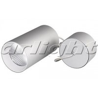 Arlight Светильник подвесной SP-POLO-R85-2-15W Warm White 40deg (Silver, White Ring)