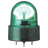 SE Лампа маячок вращающийся зеленая 12В AC/DC 120мм XVR12J03