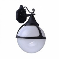 Arte Lamp Monaco Черный/Белый Светильник уличный настенный 100W E27