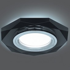 Gauss Светильник Backlight Gu5.3 LED 4100K 1/40 восемь гран. Графит/хром