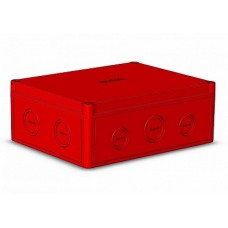 Hegel КР2803-741 Коробка красная, низкая крышка, монтажная пластина