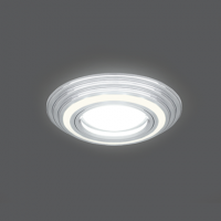 Gauss Светильник Backlight BL138 Кругл. /Хром, Gu5.3, 3W LED 3000K