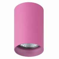 Lightstar Rullo Розовый/Розовый/Розовый Потолочный светильник GU10 1х50W IP20