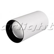 Arlight Светильник накладной SP-POLO-R85-1-15W Day White 40deg (White, Black Ring)