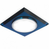 Gauss Светильник Tablet GX53 1/50 квадрат, кристал/синий