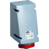 ABB RL Розетка для монтажа на поверхность с подключением шлейфа 432RL1W, 32A, 3P+N+E, IP67, 1ч