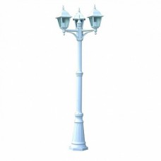 Arte Lamp Bremen Белый Светильник уличный наземный 3x60W E27