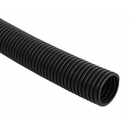 DKC Труба гофрированная ПНД легкая D=16mm (100м) черная