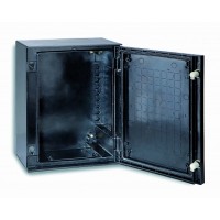 SE Thalassa Черный Шкаф настенный 1 дверь пластик 255х308х160, IP66