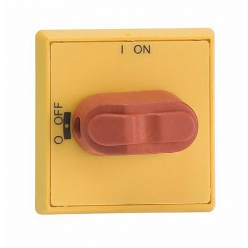 ABB Ручка управления OHYS1PH (желто-красная) для рубильников дверного монтажа ОТ16..40FТ