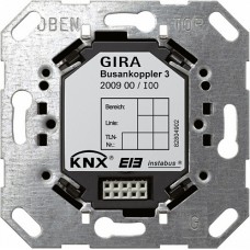 Gira KNX Коплер (Шинный контроллер 3) с возм подкл внешнего датч температуры монтаж в коробку