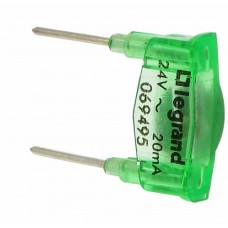 Legrand Plexo Зеленая Лампа 24В 20мA