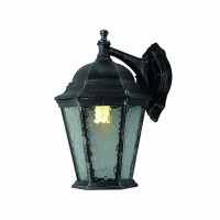 Arte Lamp Genova Серый/Прозрачный Светильник уличный настенный 1x75W E27