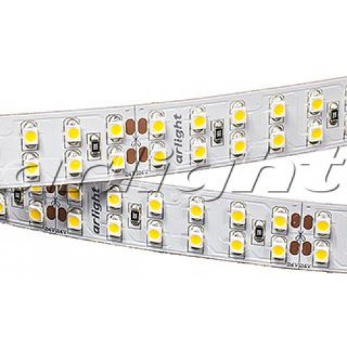 Arlight Лента RT 2-5000 24V Warm 2x2 (3528, 1200 LED, LUX) (ARL, Открытый)