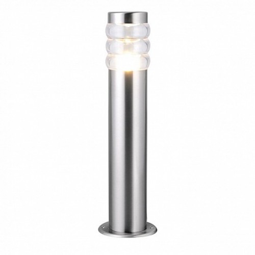 Arte Lamp Portico Серебро/Прозрачный Светильник уличный наземный 20W E27