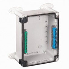 Legrand Коробка промышленная пластиковая IP55 IK07 RAL 7035 220x170x86 мм прозрачная крышка