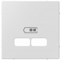 SE Merten SM Бел Актив Накладка центральная для USB механизма 2,1А