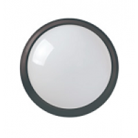 IEK Светильник светодиодный ДПО 3031 12Вт 4500K IP54 круг пластик черный