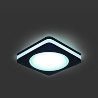 Gauss Светильник Backlight 5W LED 4000K 1/60 квадрат, черный