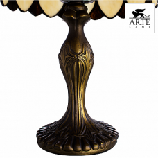Arte Lamp Tiffany Медь/Разноцветная Лампа настольная декоративная 40W E27